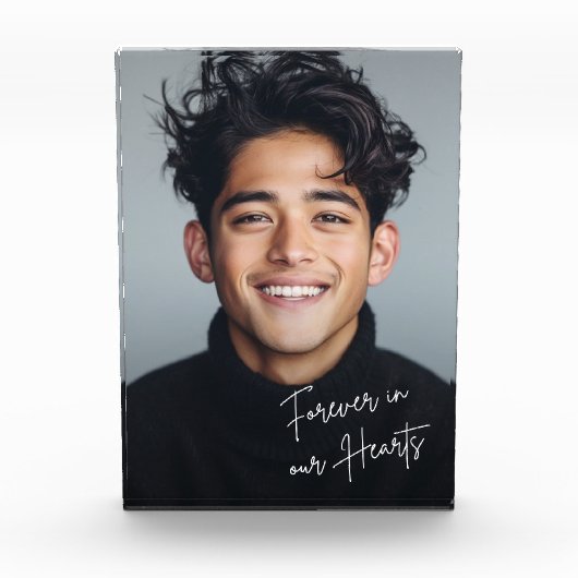 永遠に私たちのハート記念碑 フォトブロック (正面)