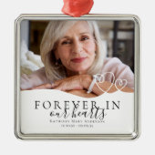 永遠に私たちのハート記念碑 メタルオーナメント (正面)