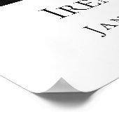 永遠に私たちのハート記念葬祭写真 ポスター (角)