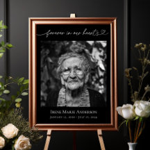 永遠に私たちのハート記念葬祭写真