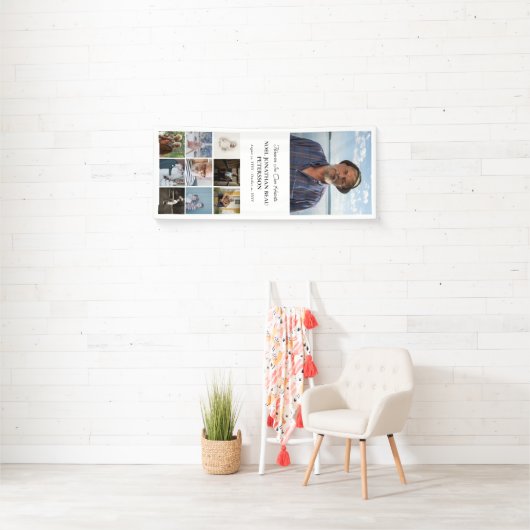 永遠に私たちのハート10フォトコラージュ記念 横断幕 (インサイチュ)