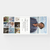 永遠に私たちのハート10フォトコラージュ記念 横断幕 (横)