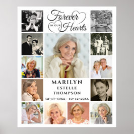 永遠に私たちのハート13フォトコラージュ ポスター