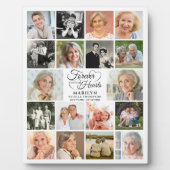 永遠に私たちのハート18フォトコラージュ フォトプラーク (正面)