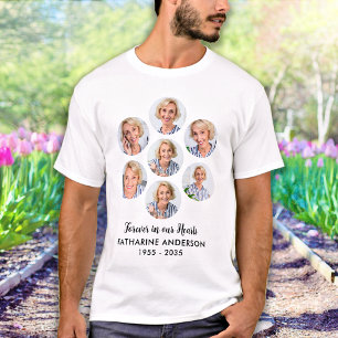 永遠に私たちのハート7 Photo Collage Memorial Tシャツ