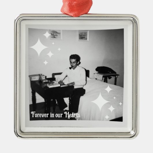永遠に私たちのハート メタルオーナメント (正面)