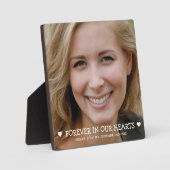 永遠に私たちのハート |メモリアル写真 フォトプラーク (正面)