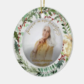 永遠に私たちのハート | リース記念写真 セラミックオーナメント (左)