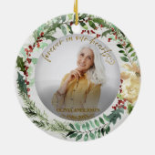 永遠に私たちのハート | リース記念写真 セラミックオーナメント (裏面)