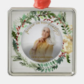 永遠に私たちのハート | リース記念写真 メタルオーナメント (正面)