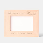 永遠に私たちのハート レーザー彫刻フレーム (正面)