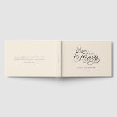 「永遠に私たちのハート」形骸葬祭 ゲストブック (全面)