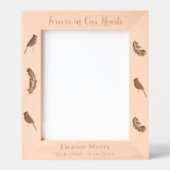 永遠に私たちのハート | （鳥）ショウジョウコウカンチョウメモリアル レーザー彫刻フレーム (正面)