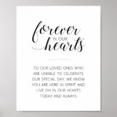 永遠に私たちの心の中に ウェディングメモリアル ポスター (正面)