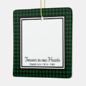 永遠に私たちの心の中の猫 セラミックオーナメント (左)