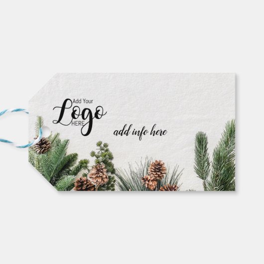 永遠に私たちの思考フローリストのカード ギフトタグ (裏面横)