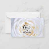 永遠に私たちの思考フローリストのカード ノートカード (裏面)