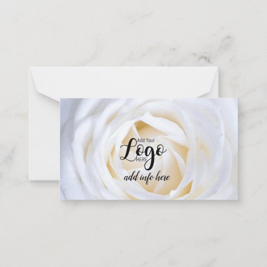 永遠に私たちの思考フローリストのカード ノートカード