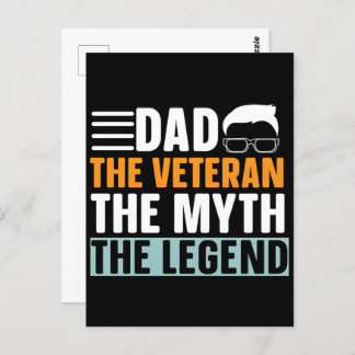 永遠に私たちの負債の中で – 幸せな退役軍人の日 ポストカード