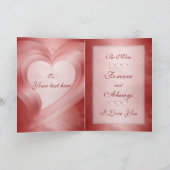 永遠に私のものであり、常に赤いハート シーズンカード (内部)