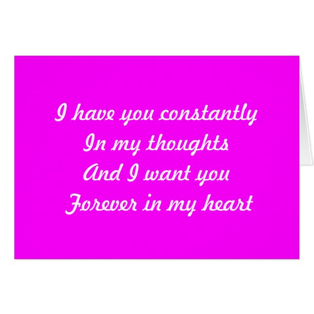 永遠に私のハート (正面横)