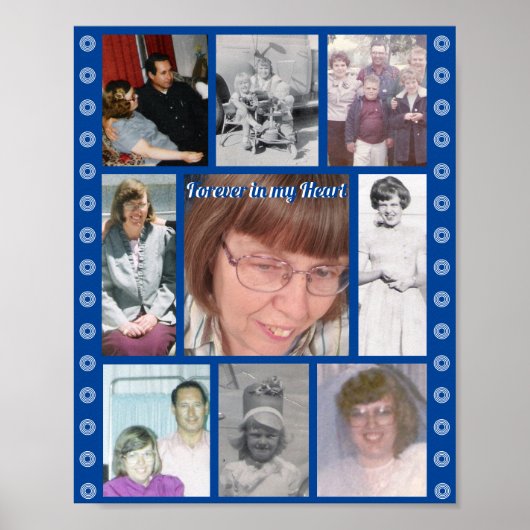 永遠に私のハート9写真記念ポスター ポスター (正面)