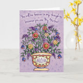 永遠に私のハート – グリーティングカード (黄色い花)