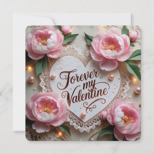 永遠に私のバレンタインデー シーズンカード (正面)