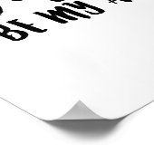 永遠に私の存在になる – 白いポスター ポスター (角)