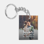 永遠に私の常にバレンタニ結婚ーの写真である キーホルダー (正面左)