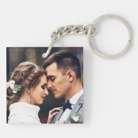 永遠に私の常にバレンタニ結婚ーの写真である キーホルダー (裏面)