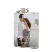 永遠に素敵なリングフォトモダン婚約 フラスク (左)