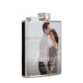 永遠に素敵なリングフォトモダン婚約 フラスク (右)