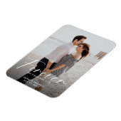 永遠に素敵なリングフォト婚約モダンSa マグネット (左側)