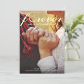 永遠に素敵な響きがする!エンゲージメント写真 セーブザデート (スタンド正面)