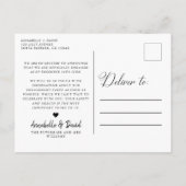 永遠に素敵な響きがする | フォトエンゲージメント 案内ポストカード (裏面)