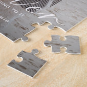 永遠に素敵な響き フォトエンゲージメント モダン ジグソーパズル (側面)