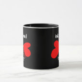 永遠に絡み合う コーヒーマグ マグカップ (中央)