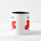 永遠に絡み合うBFTGコーヒーマグ マグカップ (中央)