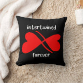 永遠に絡み合うBFTG枕 クッション (ブランケット)