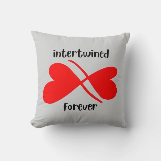 永遠に絡み合うBFTG枕 クッション (正面)