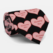 永遠に続くバレンタインのハートのネクタイ ネクタイ (ロール)