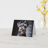 永遠に続く子犬の愛!!!! カード (黄色い花)