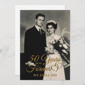 永遠に続く年の誓い 招待状 (正面/裏面)