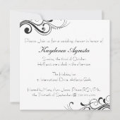 永遠に続く愛ウェディングシャワーの招待状 招待状 (正面)