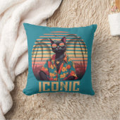 永遠に続く熱帯性猫態度 クッション (ブランケット)