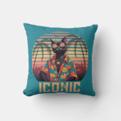 永遠に続く熱帯性猫態度 クッション (正面)