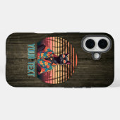 永遠に続く熱帯性猫態度 Case-Mate iPhoneケース (裏面 (横))