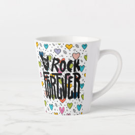 永遠に続く カフェラテマグ