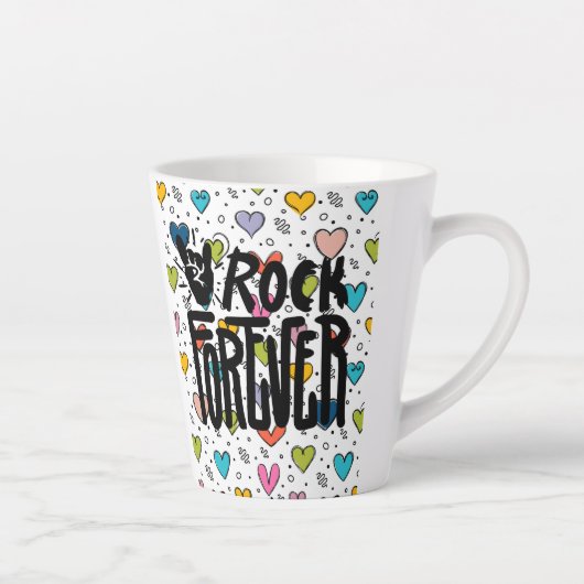 永遠に続く カフェラテマグ (右)